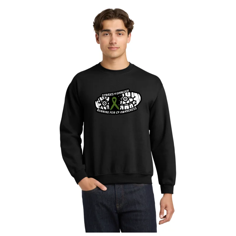 Black Running Club - Gildan® Heavy Blend™ Crewneck Sweatshirt