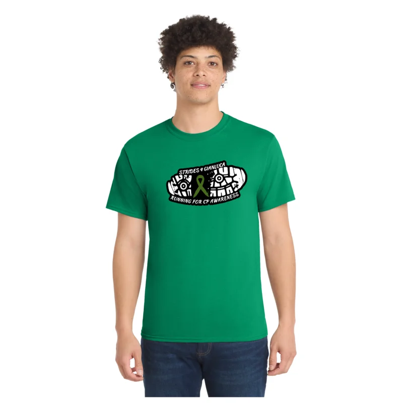 Kelly green Running Club - Port & Co™ Core Blend Tee