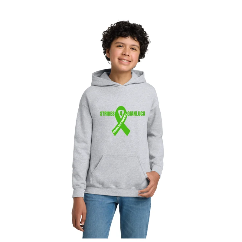  Strides 4 GIANLUCA - GILDAN YOUTH HEAVY BLEND HOODED SWEATSHIRT