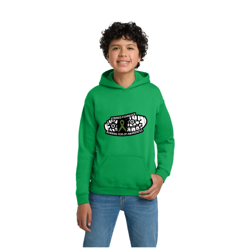 Running Club - Gildan Youth Heavy Blend Hooded Sweatshirt