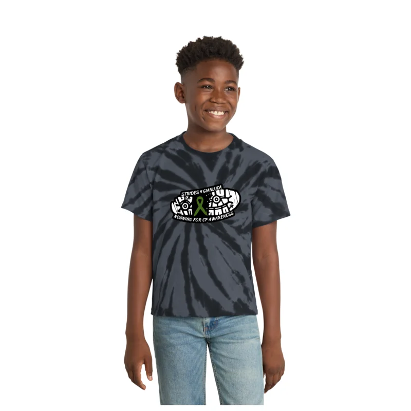 Running Club - Port & Co Youth Tie-Dye Tee