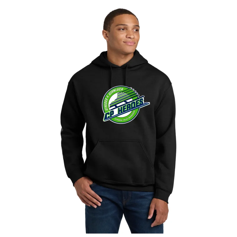 Black CP Heroes - Gildan® Heavy Blend™ Hooded Sweatshirt