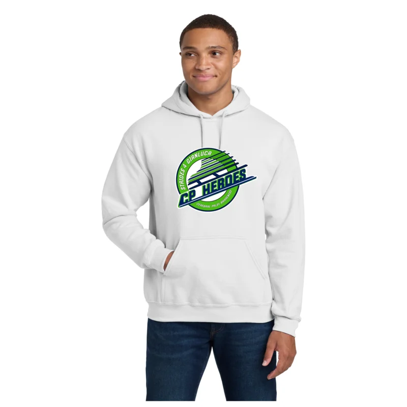White CP Heroes - Gildan® Heavy Blend™ Hooded Sweatshirt