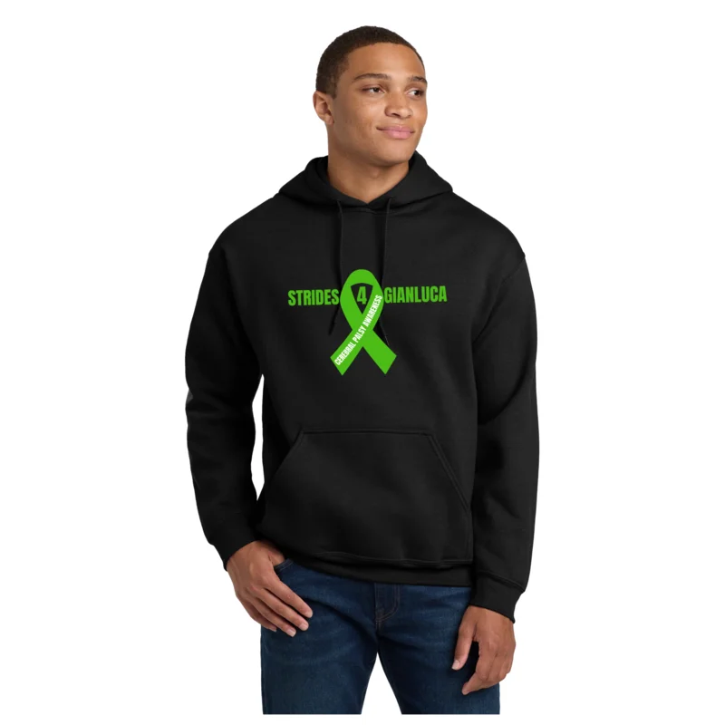 Black Strides 4 GIANLUCA - Gildan® Heavy Blend™ Hooded Sweatshirt
