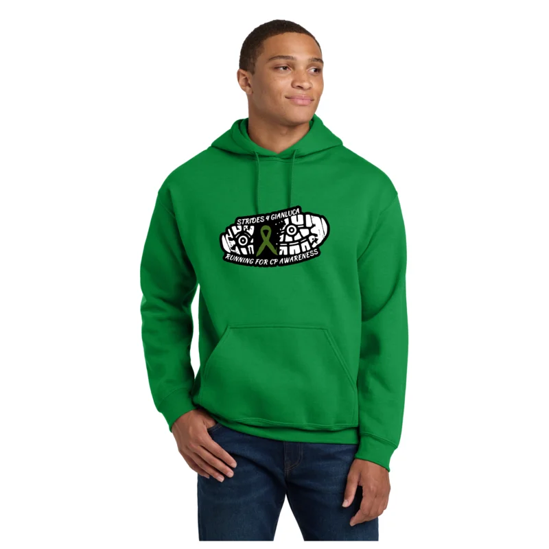 Kelly green Gildan® Heavy Blend™ Hooded Sweatshirt