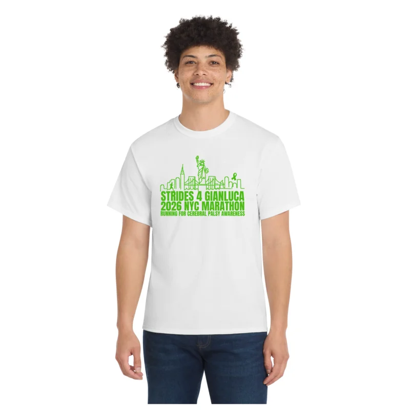 White Marathon - Port &amp; Co Core Blend front