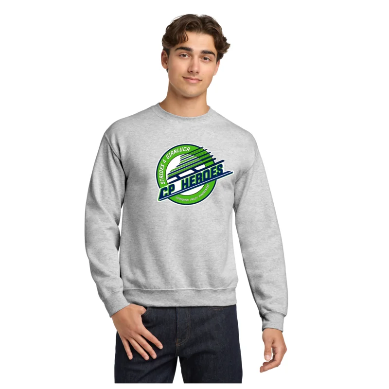 Ash CP Heroes  - Gildan® Heavy Blend™ Crewneck Sweatshirt