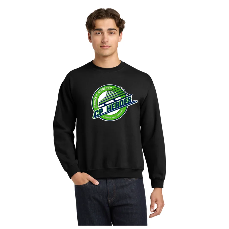 Black CP Heroes  - Gildan® Heavy Blend™ Crewneck Sweatshirt