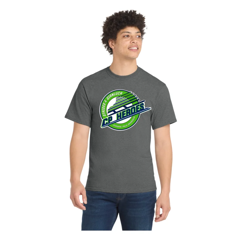 Heathered Graphite CP Heroes - Port &amp; Co™ Core Blend Tee