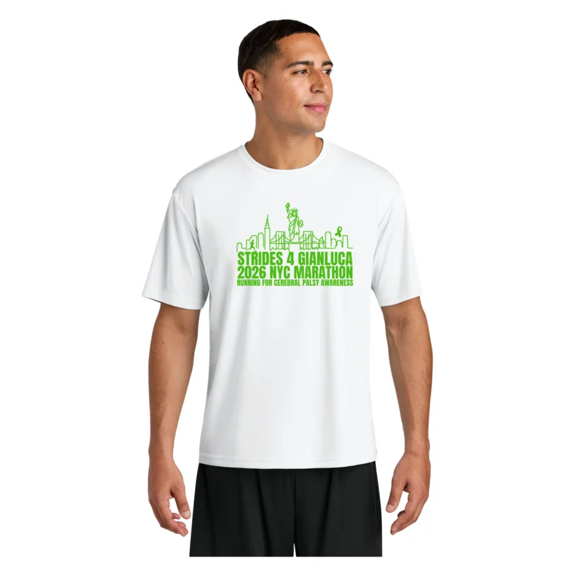 White Marathon - A4 Cooling Performance Short Sleeve Tee