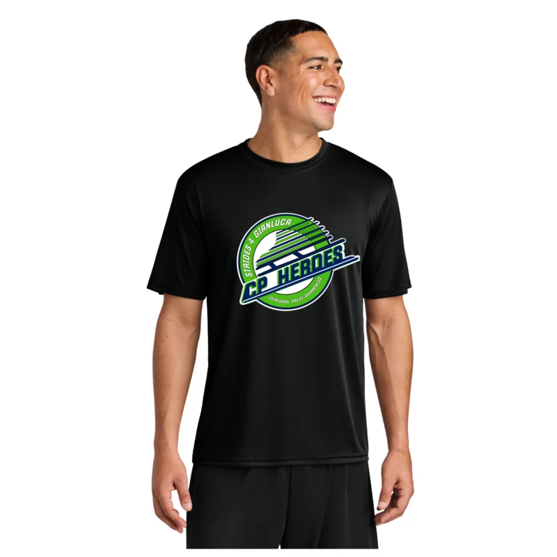 Black CP Heroes - A4 Cooling Performance Short Sleeve Tee