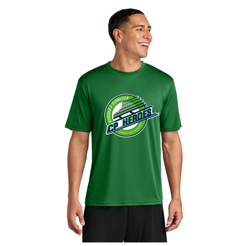 Kelly green CP Heroes - A4 Cooling Performance Short Sleeve Tee