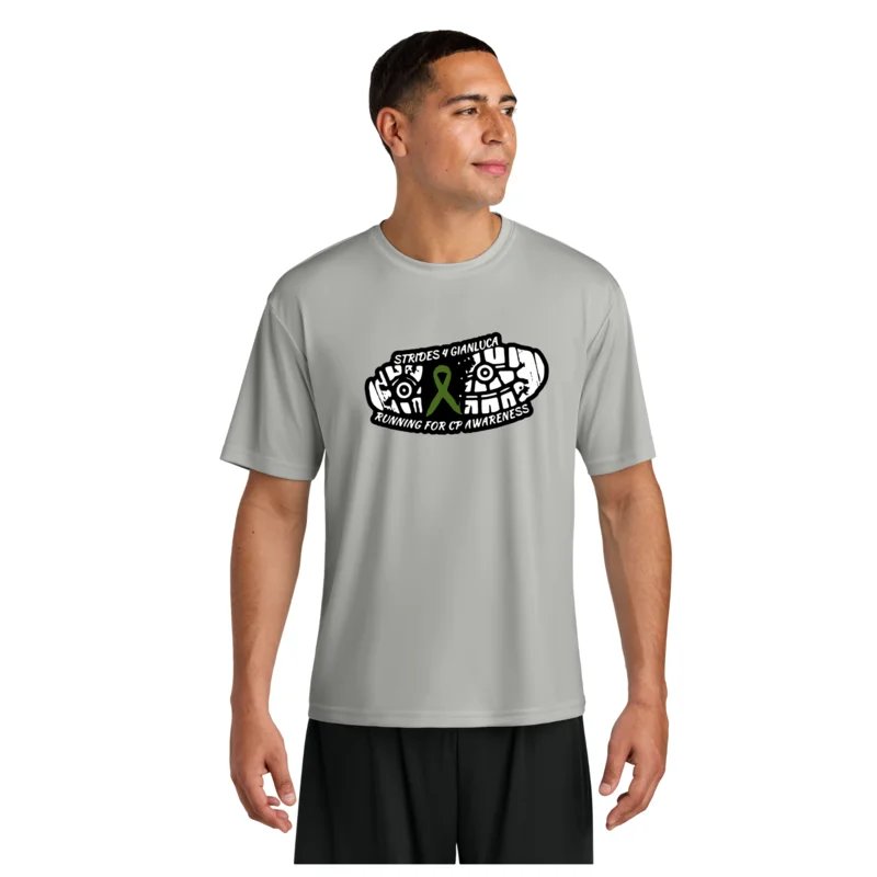 Silver A4 Cooling Performance Short Sleeve Tee
