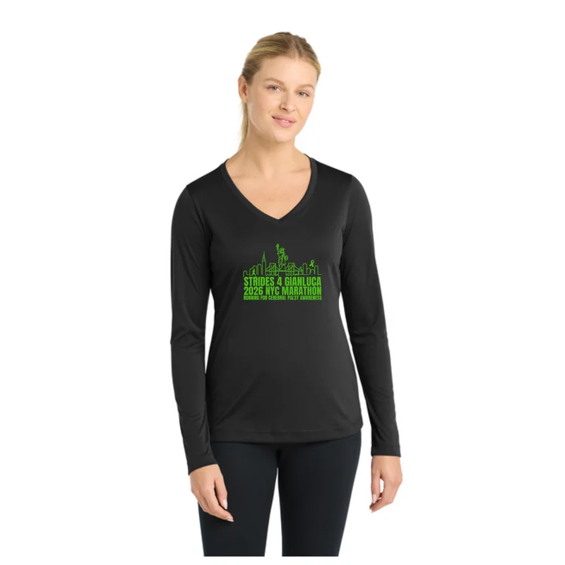 Marathon - Sport-Tek Women's Long Sleeve PosiCharge Competiton V-Neck Tee