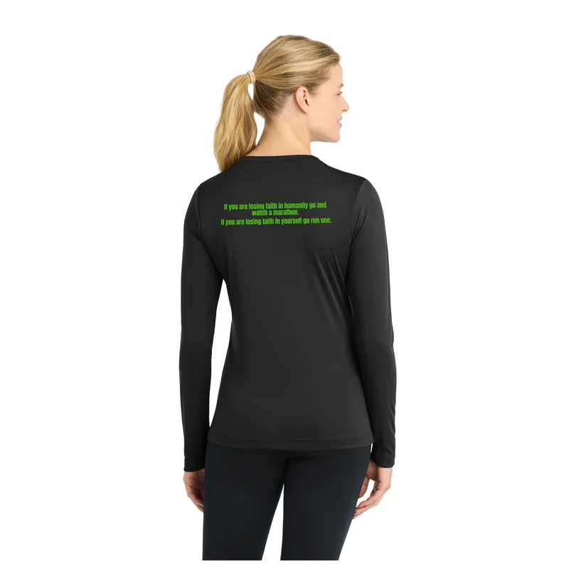 Marathon - Sport-Tek Women's Long Sleeve PosiCharge Competiton V-Neck Tee