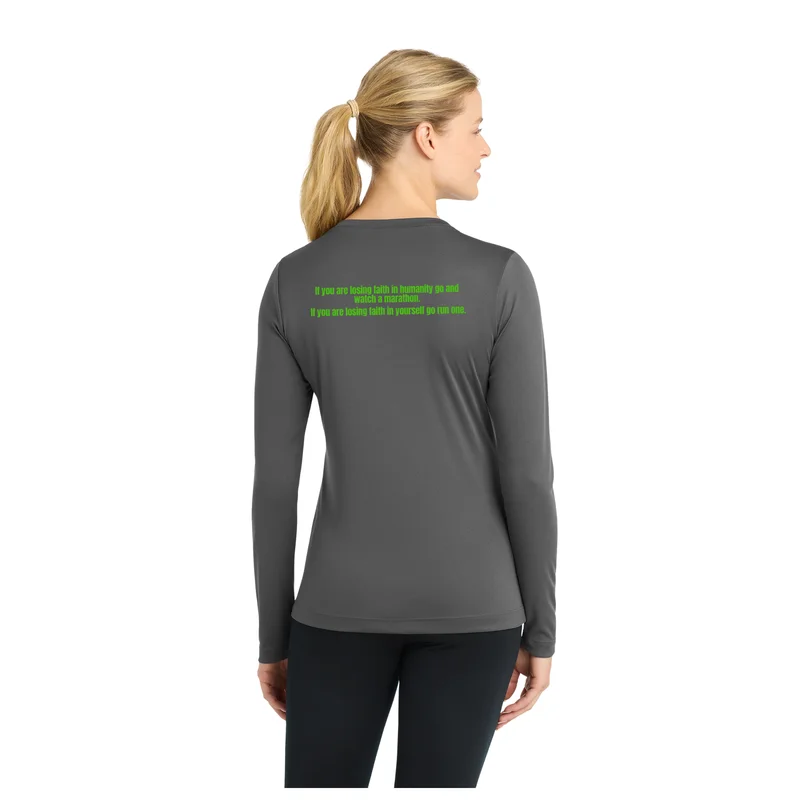 Marathon - Sport-Tek Women's Long Sleeve PosiCharge Competiton V-Neck Tee