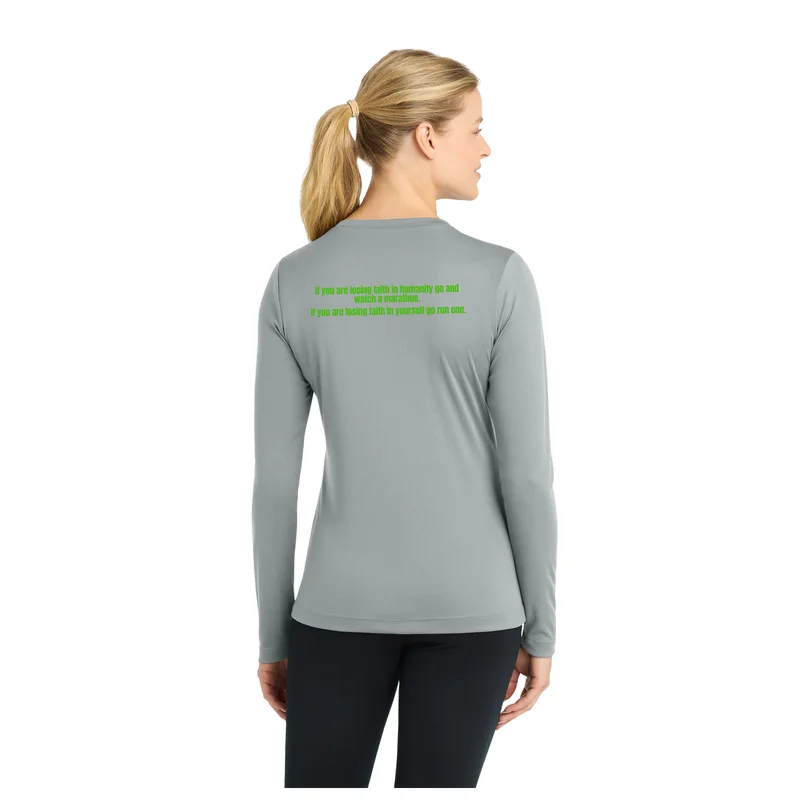 Marathon - Sport-Tek Women's Long Sleeve PosiCharge Competiton V-Neck Tee