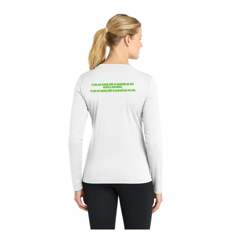 Marathon - Sport-Tek Women's Long Sleeve PosiCharge Competiton V-Neck Tee