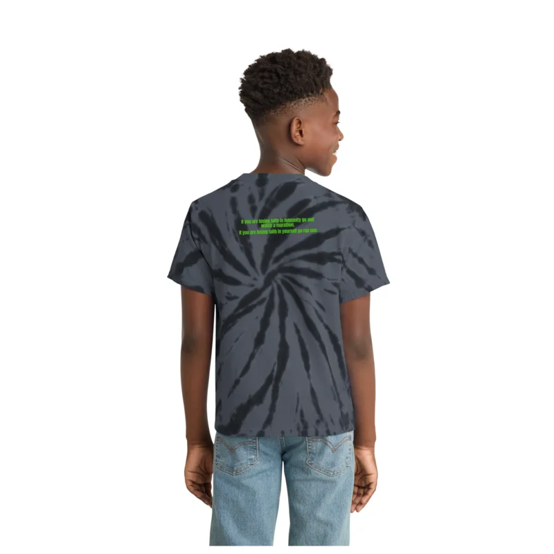Marathon  - Port &amp; Co Youth Tie-Dye Tee