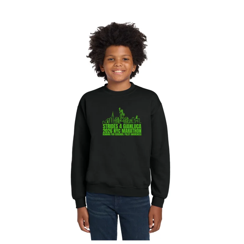 Marathon - Gildan Youth Heavy Blend Crewneck Sweatshirt