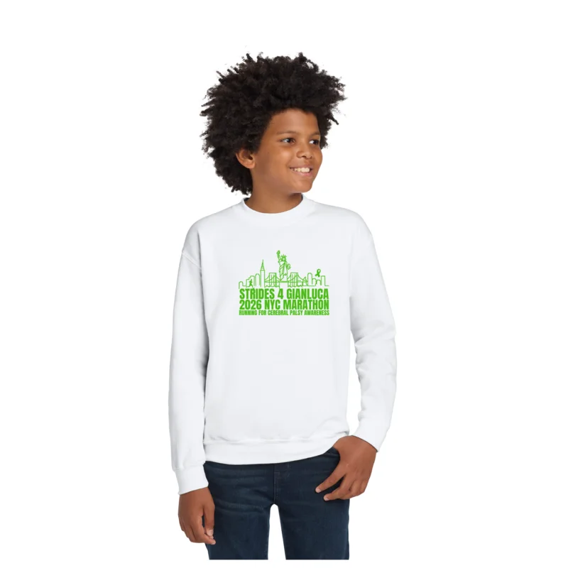 Marathon - Gildan Youth Heavy Blend Crewneck Sweatshirt