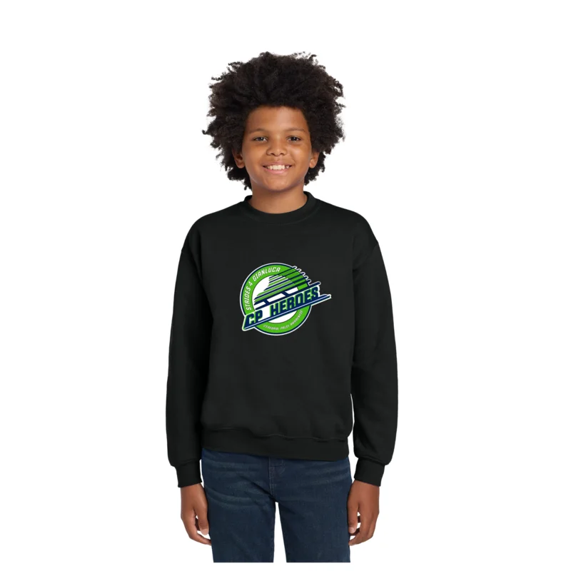 CP Heroes - Gildan Youth Heavy Blend Crewneck Sweatshirt