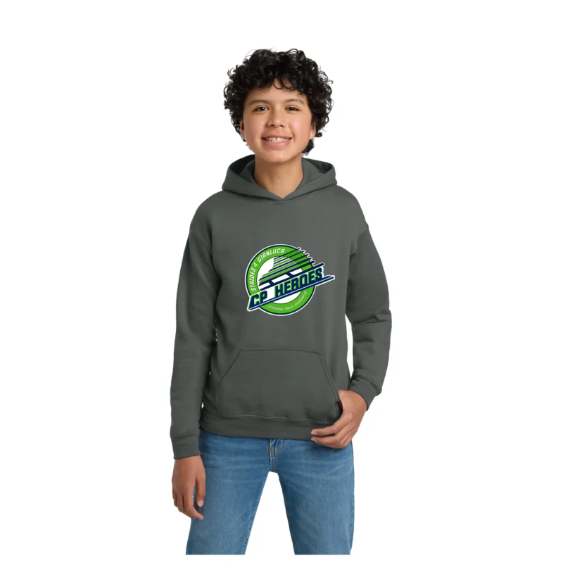 CP Heroes - Gildan Youth Heavy Blend Hooded Sweatshirt