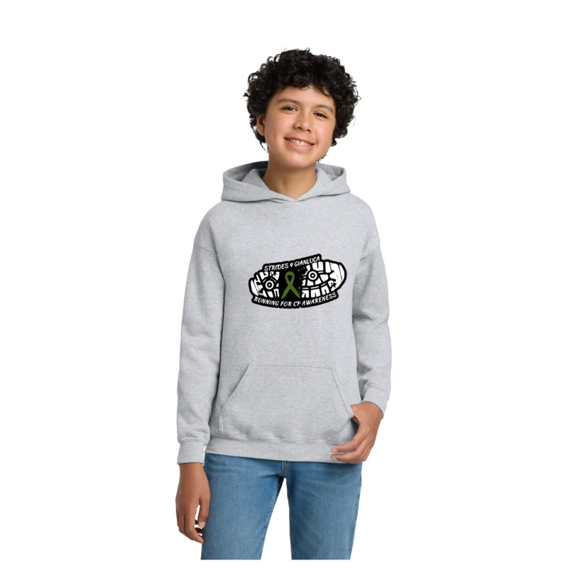 Running Club - Gildan Youth Heavy Blend Hooded Sweatshirt