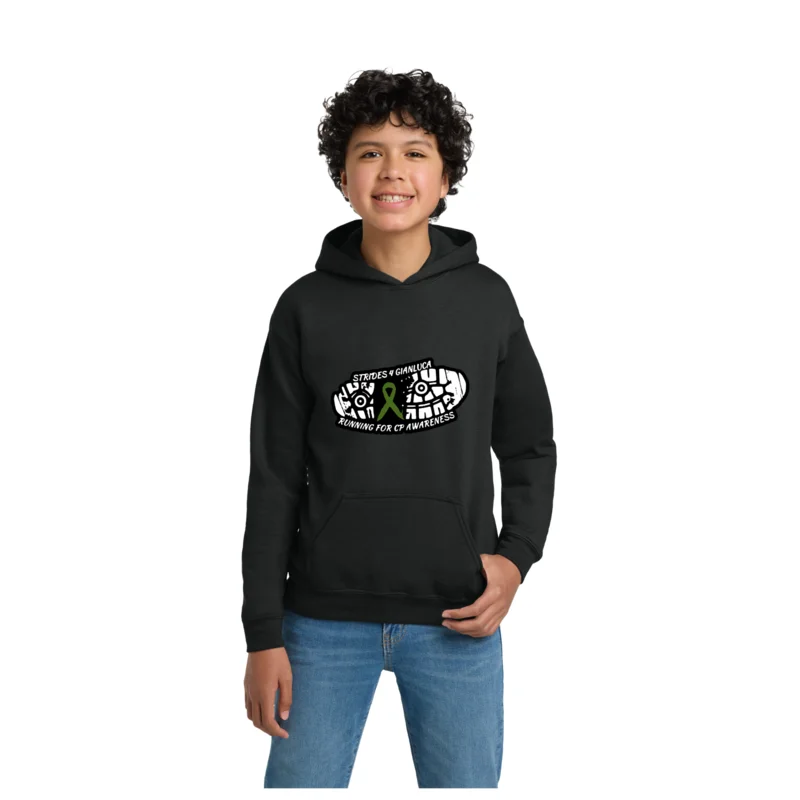 Running Club - Gildan Youth Heavy Blend Hooded Sweatshirt