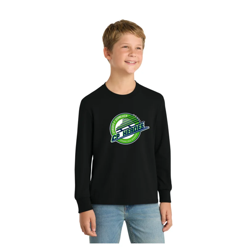 CP Heroes - Port &amp; Co Youth Long Sleeve Core Cotton