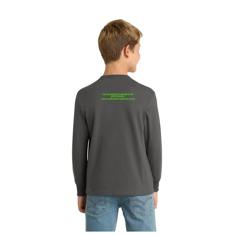 Marathon - Port &amp; Co Youth Long Sleeve Core Cotton Tee