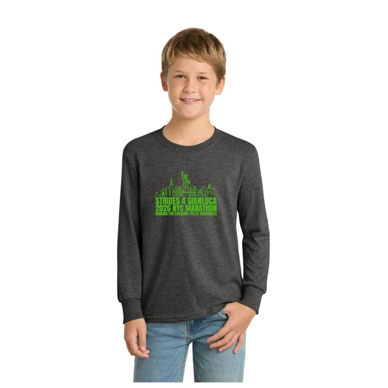Marathon - Port &amp; Co Youth Long Sleeve Core Cotton Tee