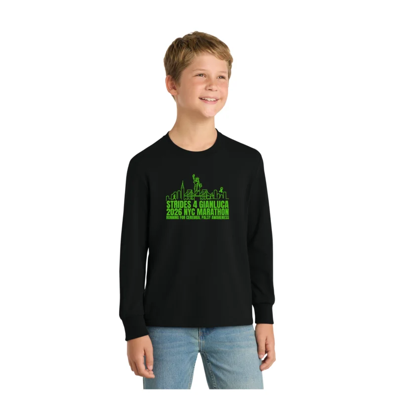 Marathon - Port &amp; Co Youth Long Sleeve Core Cotton Tee