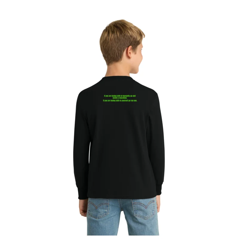 Marathon - Port &amp; Co Youth Long Sleeve Core Cotton Tee