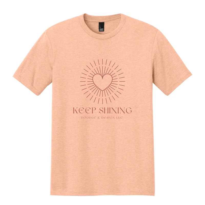Keep Shining - District Perfect Tri Tee