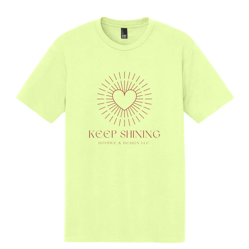 Keep Shining - District Perfect Tri Tee