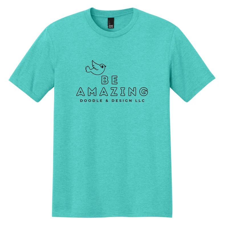 Be Amazing - District Perfect Tri Tee