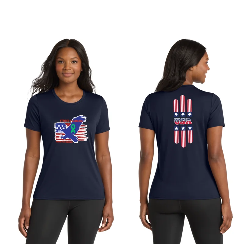 Strides 4 GIANLUCA - Port & Co Women's Performance Tee
