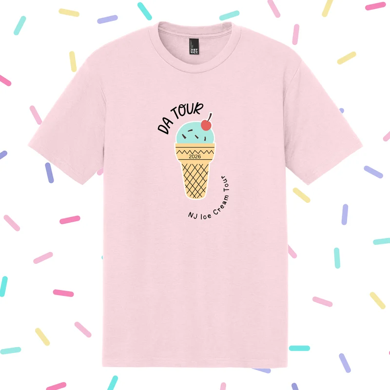 Nj ice cream tour tee