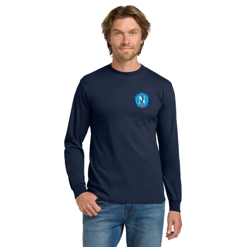 Tifosi Napoli - Gildan Heavy Cotton I100% Cotton Long Sleeve T-Shirt