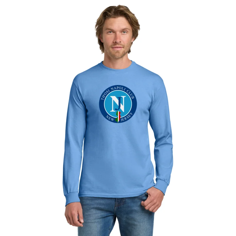 Tifosi Napoli - Gildan Heavy Cotton 100% Cotton Long Sleeve T-Shirt