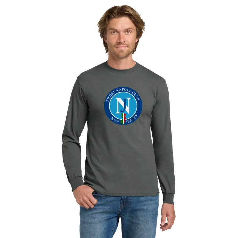Tifosi Napoli - Gildan Heavy Cotton 100% Cotton Long Sleeve T-Shirt