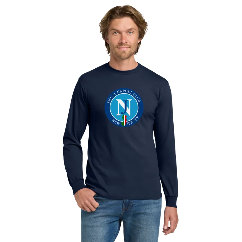 Tifosi Napoli - Gildan Heavy Cotton 100% Cotton Long Sleeve T-Shirt