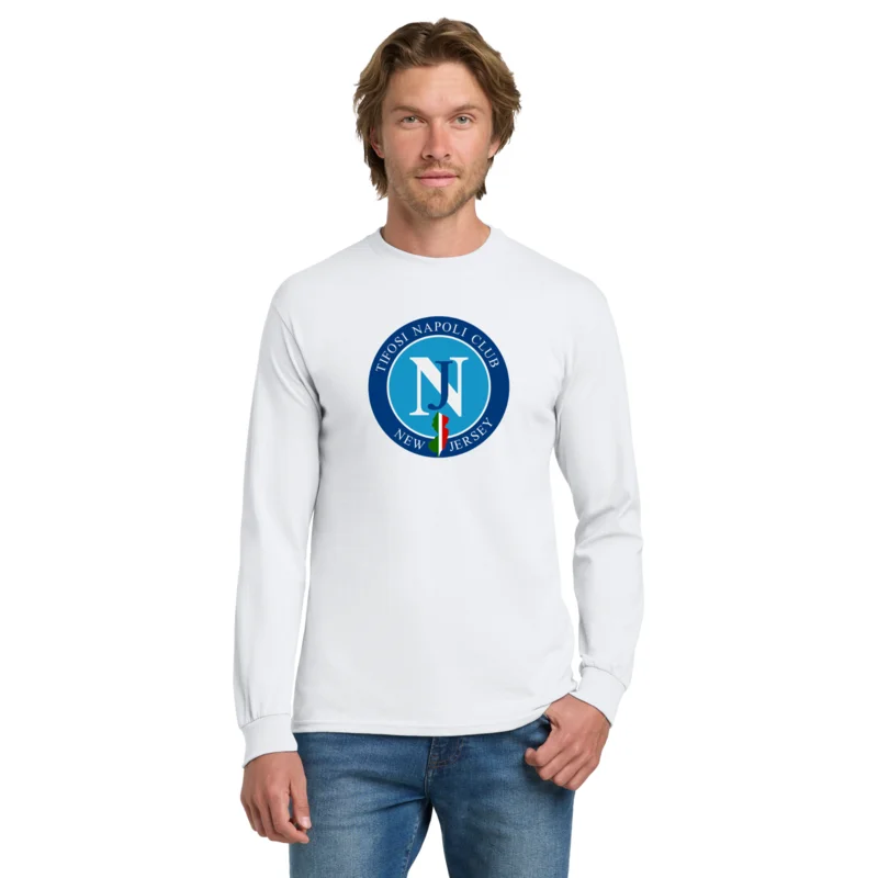 Tifosi Napoli - Gildan Heavy Cotton 100% Cotton Long Sleeve T-Shirt