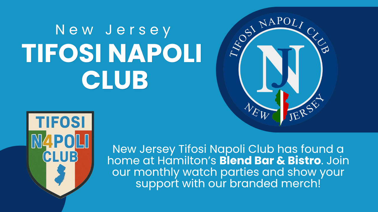 Tifosi Napoli Club New Jersey Banner